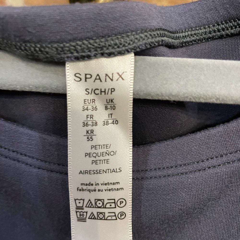 SPANX Dark Blue Jumpsuit - Picture 2 of 3